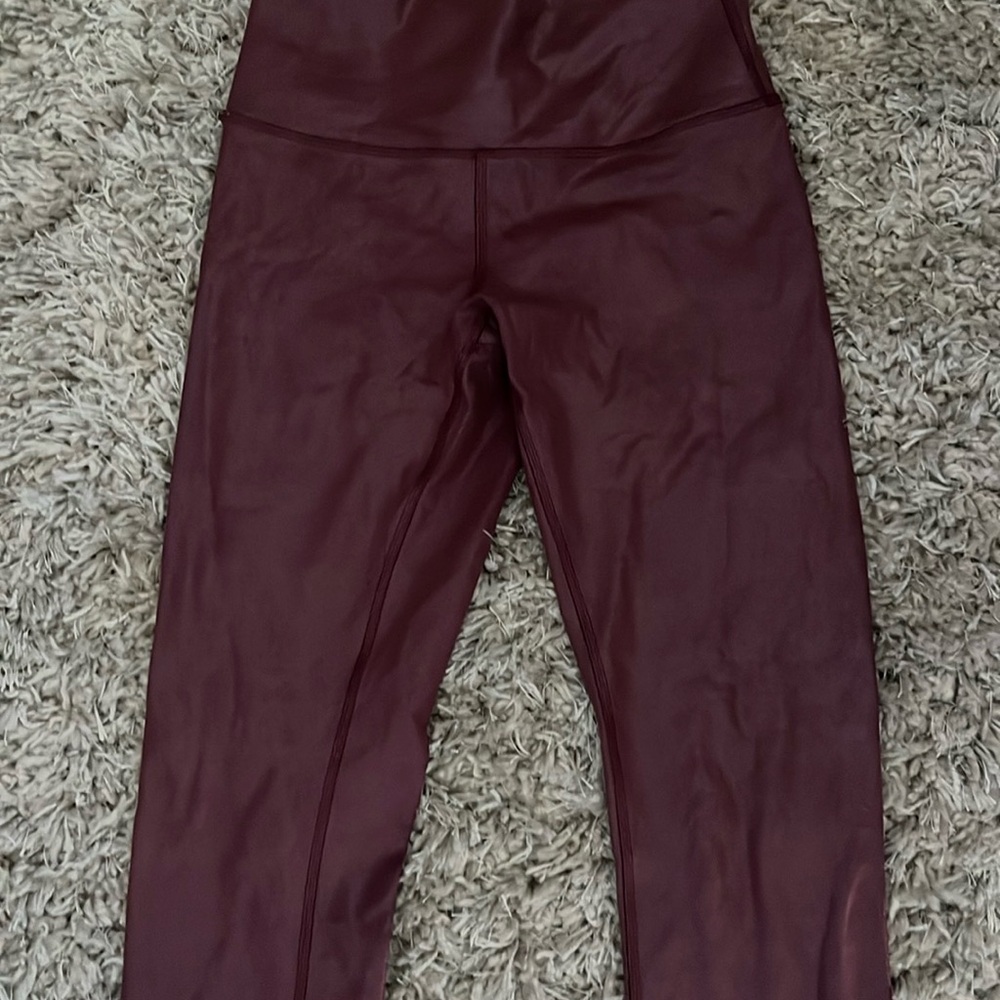 lululemon athletica Deep Maroon Leggings